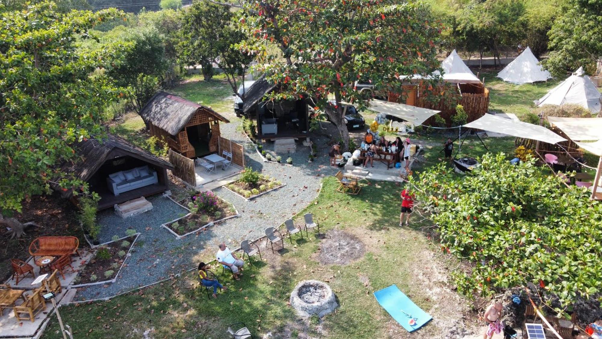 Jush Native And Glamping Hotel Dauis ภายนอก รูปภาพ